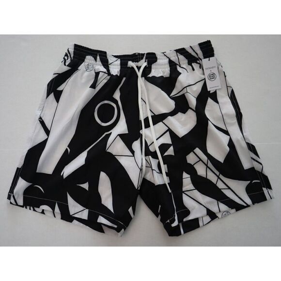 Swimnista x James Peter Henry Men's Sz L Placcment Print Mid-Length Boardshorts - Picture 1 of 10